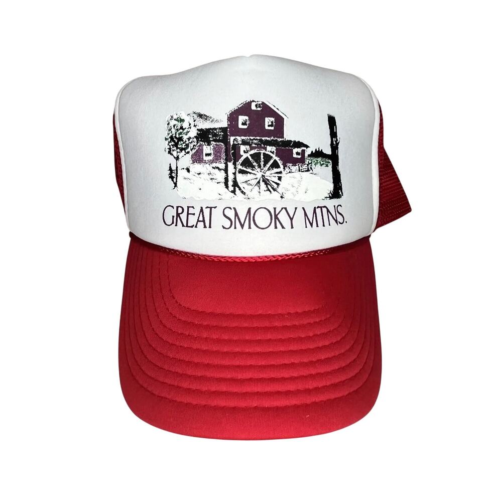 Vintage Smoky Mountains Trucker Hat